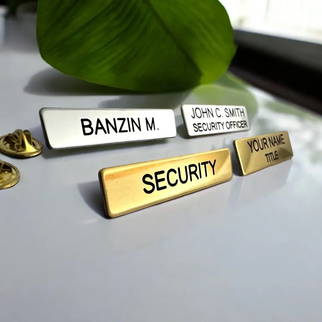 اتیکت پرسنلی آلومینوم